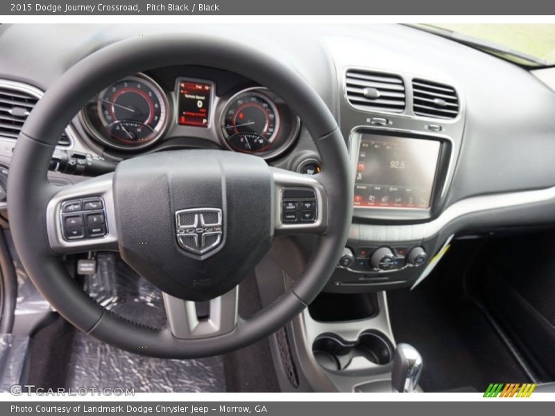 Pitch Black / Black 2015 Dodge Journey Crossroad