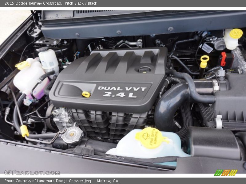 Pitch Black / Black 2015 Dodge Journey Crossroad