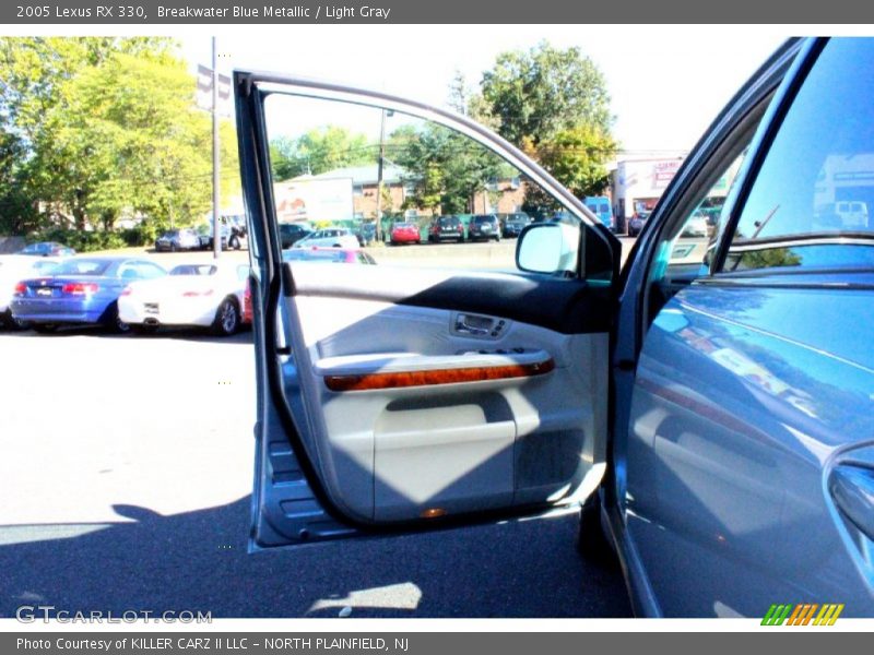 Breakwater Blue Metallic / Light Gray 2005 Lexus RX 330