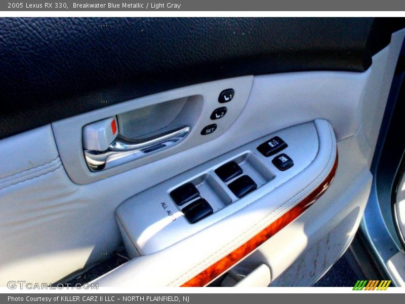 Breakwater Blue Metallic / Light Gray 2005 Lexus RX 330