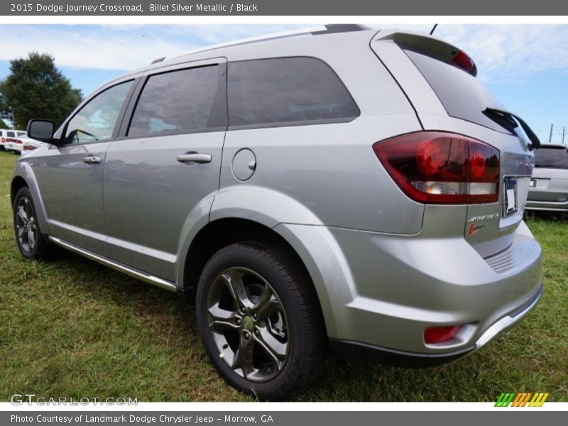 Billet Silver Metallic / Black 2015 Dodge Journey Crossroad