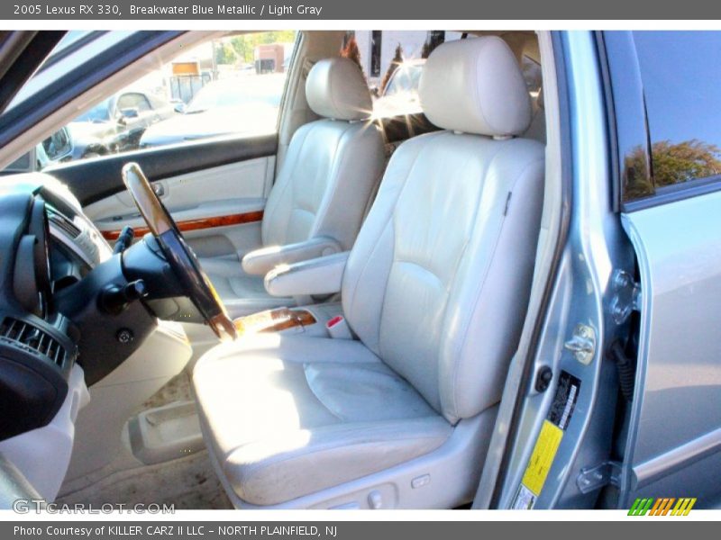 Breakwater Blue Metallic / Light Gray 2005 Lexus RX 330