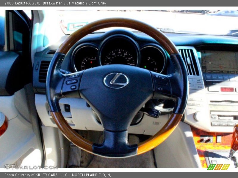 Breakwater Blue Metallic / Light Gray 2005 Lexus RX 330