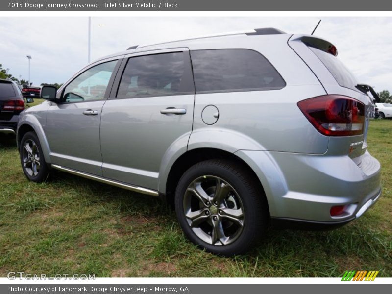 Billet Silver Metallic / Black 2015 Dodge Journey Crossroad