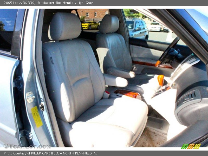 Breakwater Blue Metallic / Light Gray 2005 Lexus RX 330