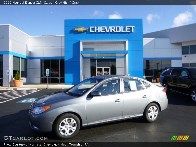 Carbon Gray Mist / Gray 2010 Hyundai Elantra GLS