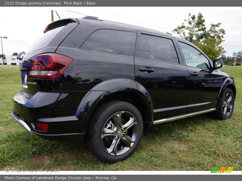 Pitch Black / Black 2015 Dodge Journey Crossroad