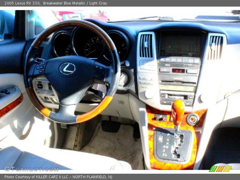 Breakwater Blue Metallic / Light Gray 2005 Lexus RX 330