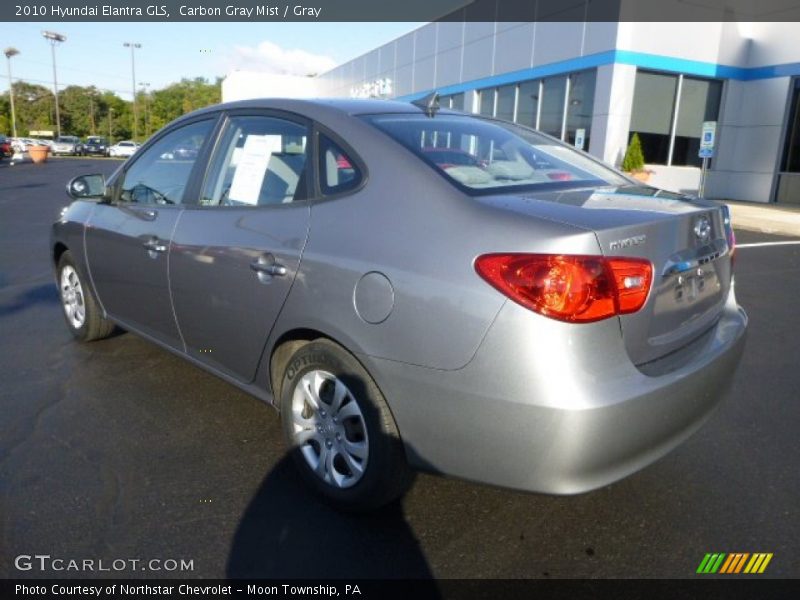 Carbon Gray Mist / Gray 2010 Hyundai Elantra GLS