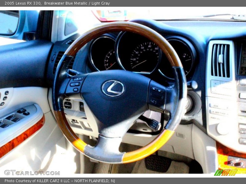 Breakwater Blue Metallic / Light Gray 2005 Lexus RX 330