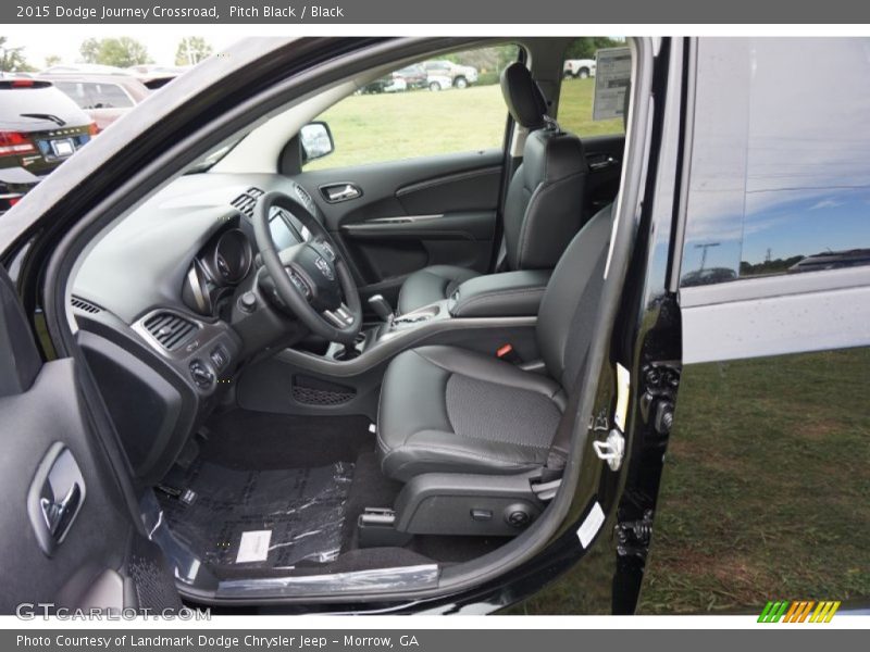 Pitch Black / Black 2015 Dodge Journey Crossroad