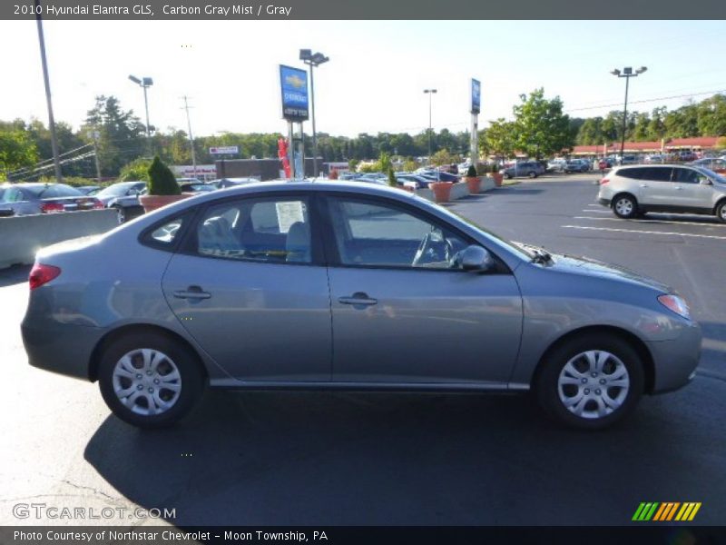 Carbon Gray Mist / Gray 2010 Hyundai Elantra GLS