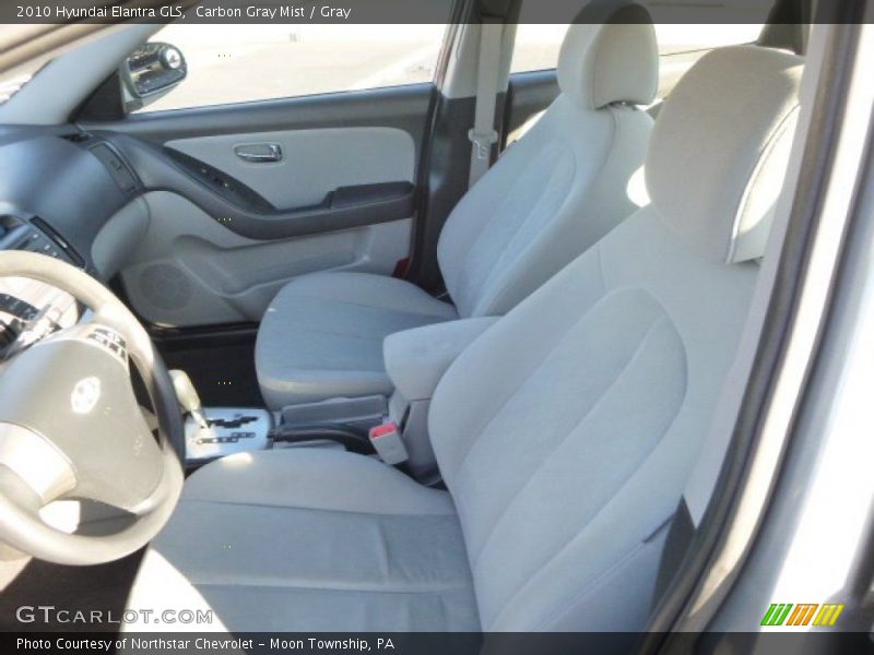 Carbon Gray Mist / Gray 2010 Hyundai Elantra GLS
