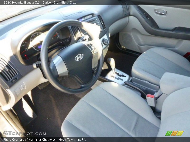 Carbon Gray Mist / Gray 2010 Hyundai Elantra GLS