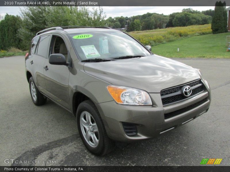 Pyrite Metallic / Sand Beige 2010 Toyota RAV4 I4 4WD