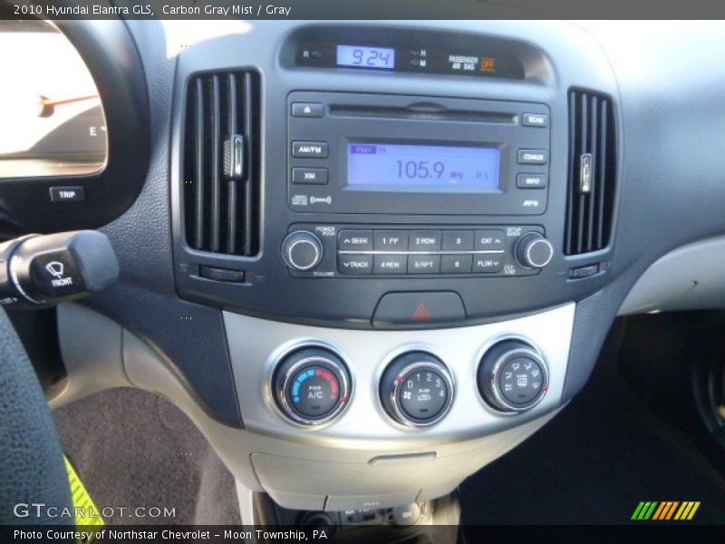 Carbon Gray Mist / Gray 2010 Hyundai Elantra GLS