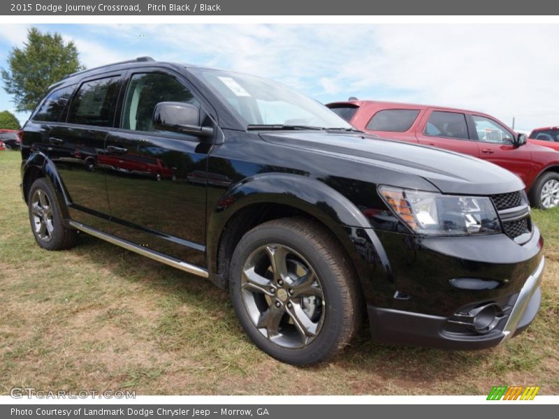 Pitch Black / Black 2015 Dodge Journey Crossroad