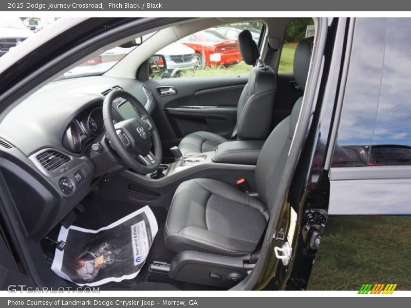 Pitch Black / Black 2015 Dodge Journey Crossroad