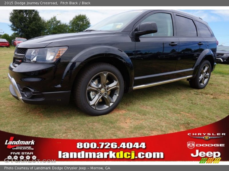 Pitch Black / Black 2015 Dodge Journey Crossroad