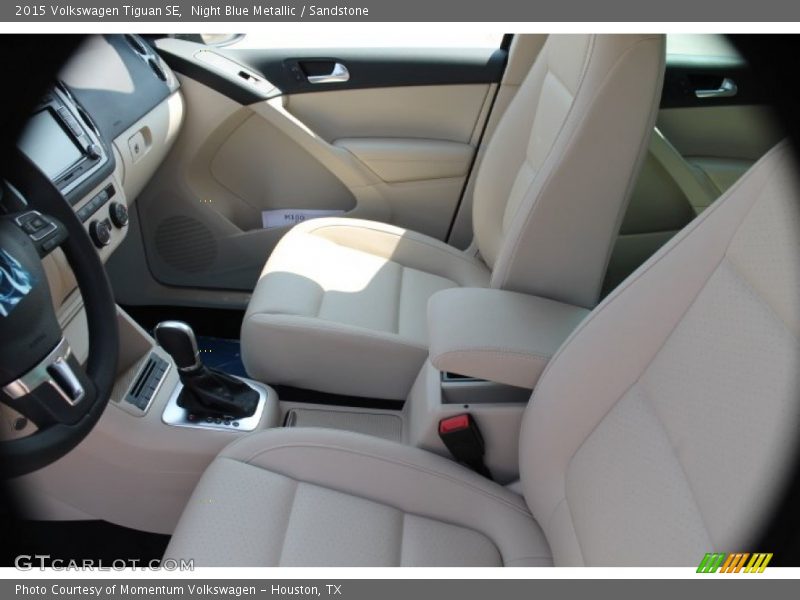 Night Blue Metallic / Sandstone 2015 Volkswagen Tiguan SE