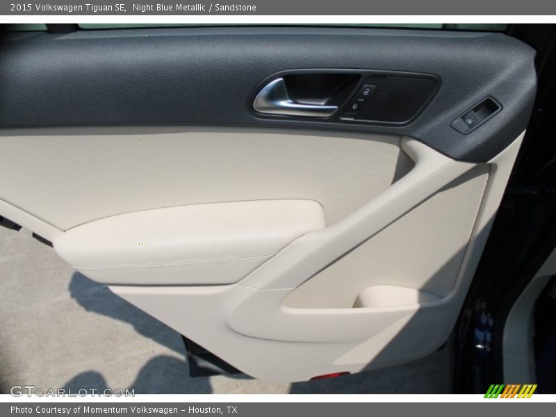 Night Blue Metallic / Sandstone 2015 Volkswagen Tiguan SE