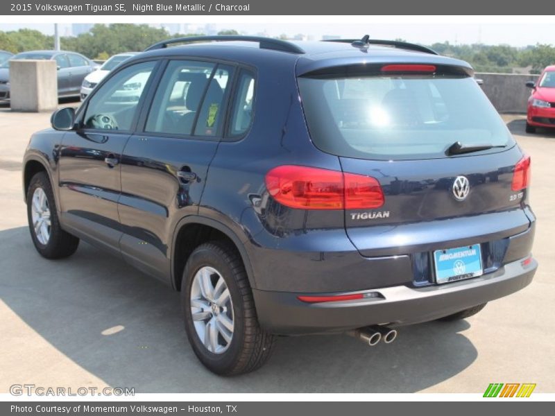 Night Blue Metallic / Charcoal 2015 Volkswagen Tiguan SE