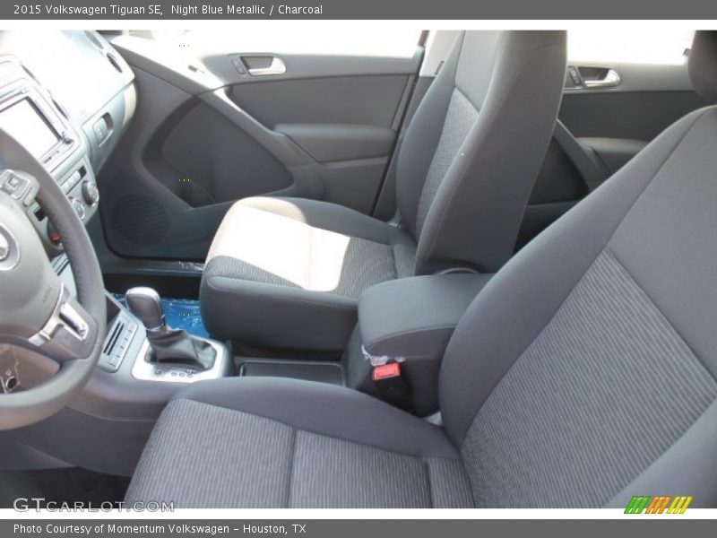 Night Blue Metallic / Charcoal 2015 Volkswagen Tiguan SE
