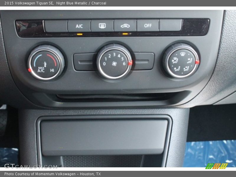 Night Blue Metallic / Charcoal 2015 Volkswagen Tiguan SE