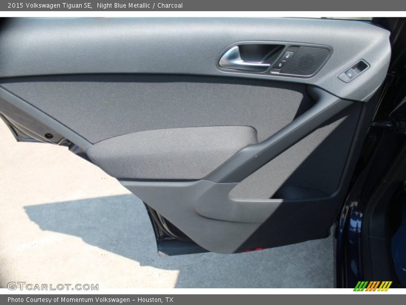Night Blue Metallic / Charcoal 2015 Volkswagen Tiguan SE