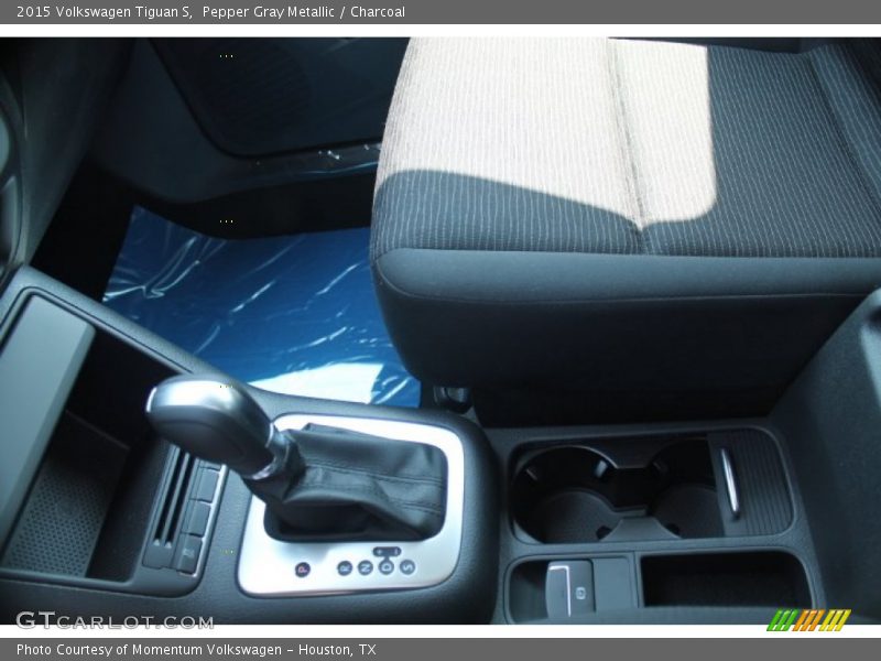 Pepper Gray Metallic / Charcoal 2015 Volkswagen Tiguan S