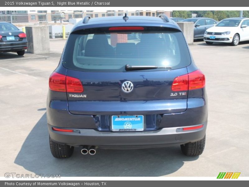 Night Blue Metallic / Charcoal 2015 Volkswagen Tiguan S