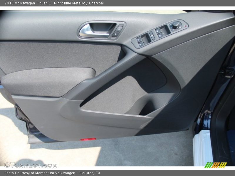 Night Blue Metallic / Charcoal 2015 Volkswagen Tiguan S