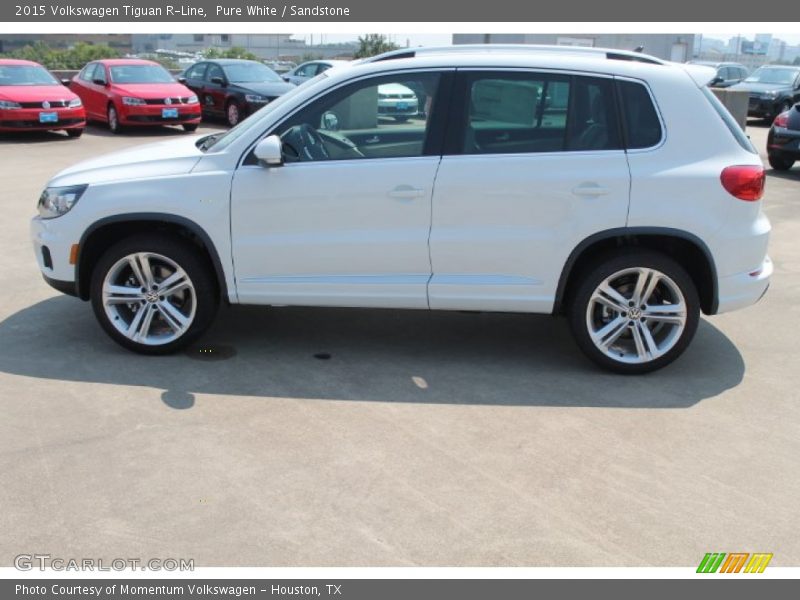  2015 Tiguan R-Line Pure White
