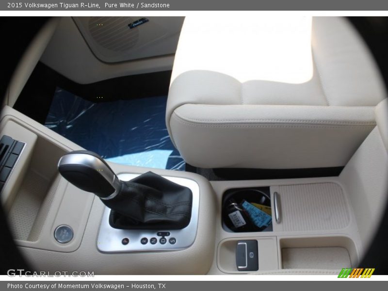 Pure White / Sandstone 2015 Volkswagen Tiguan R-Line