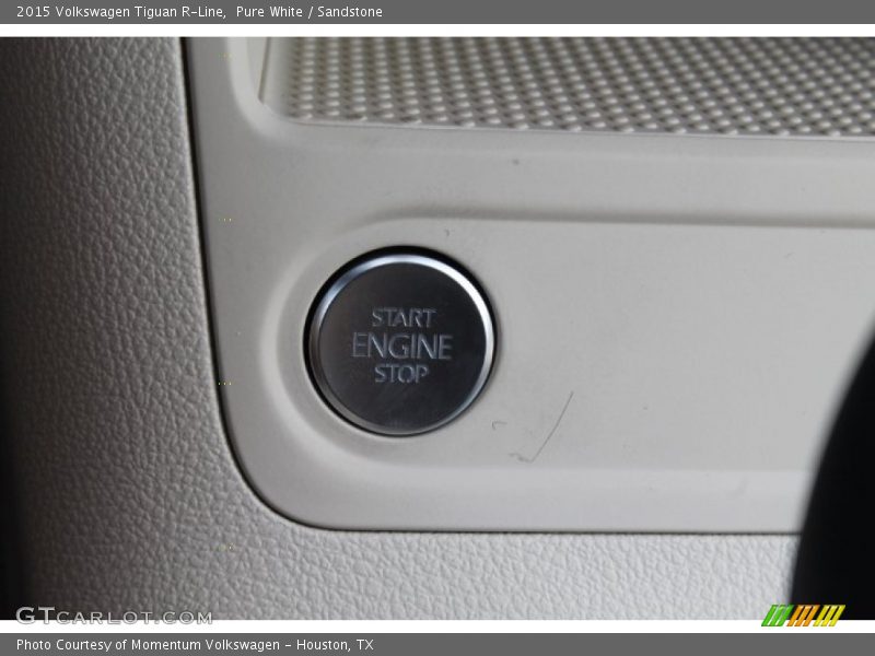 Pure White / Sandstone 2015 Volkswagen Tiguan R-Line