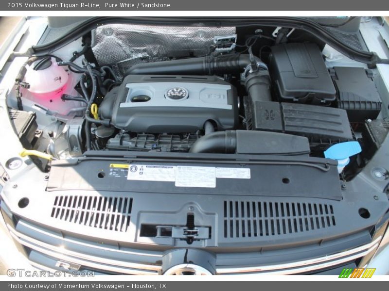  2015 Tiguan R-Line Engine - 2.0 Liter TSI Turbocharged DOHC 24-Valve VVT 4 Cylinder
