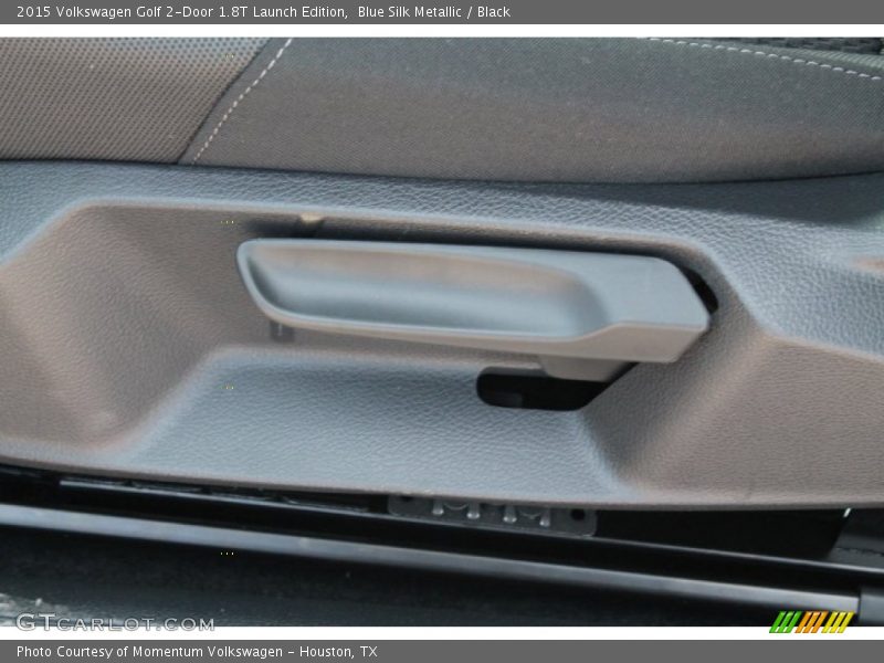 Blue Silk Metallic / Black 2015 Volkswagen Golf 2-Door 1.8T Launch Edition