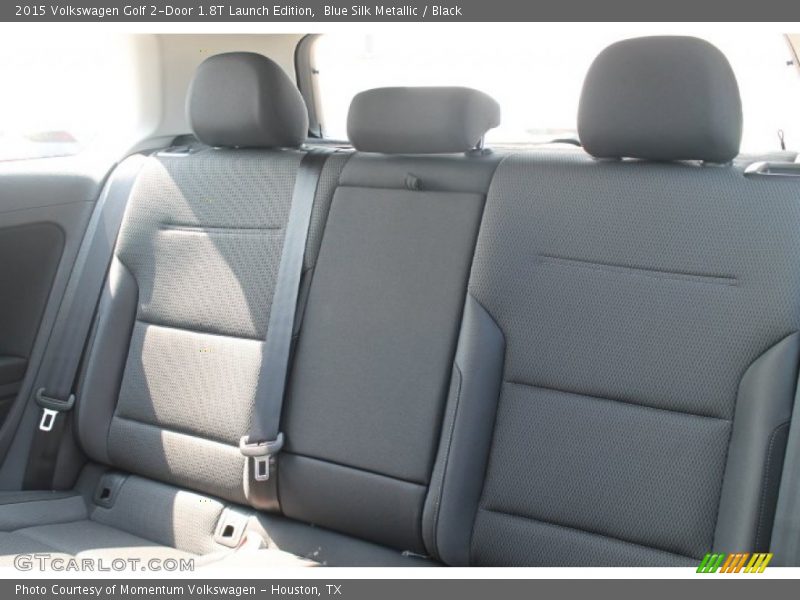 Blue Silk Metallic / Black 2015 Volkswagen Golf 2-Door 1.8T Launch Edition