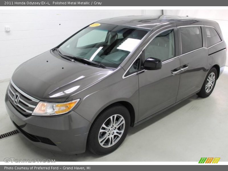 Polished Metal Metallic / Gray 2011 Honda Odyssey EX-L
