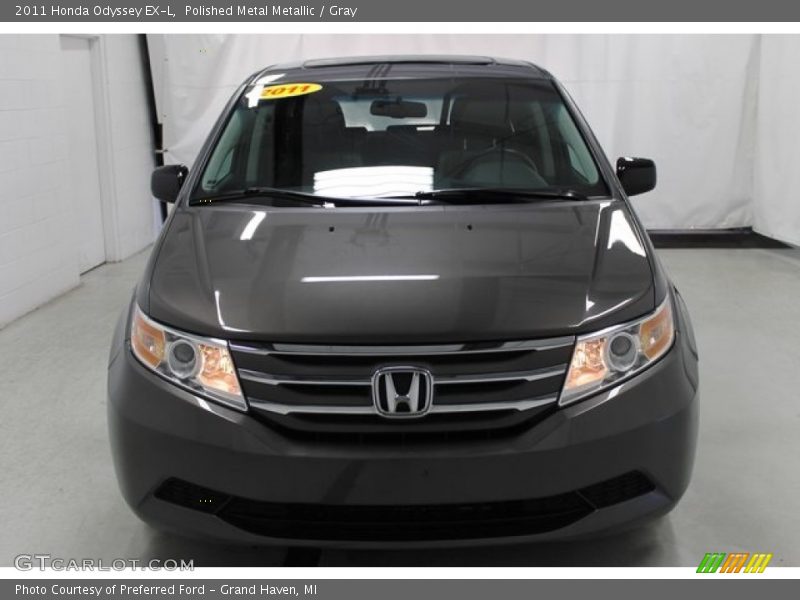 Polished Metal Metallic / Gray 2011 Honda Odyssey EX-L