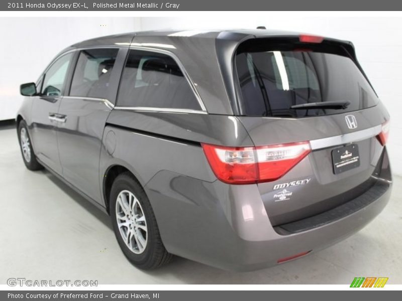 Polished Metal Metallic / Gray 2011 Honda Odyssey EX-L