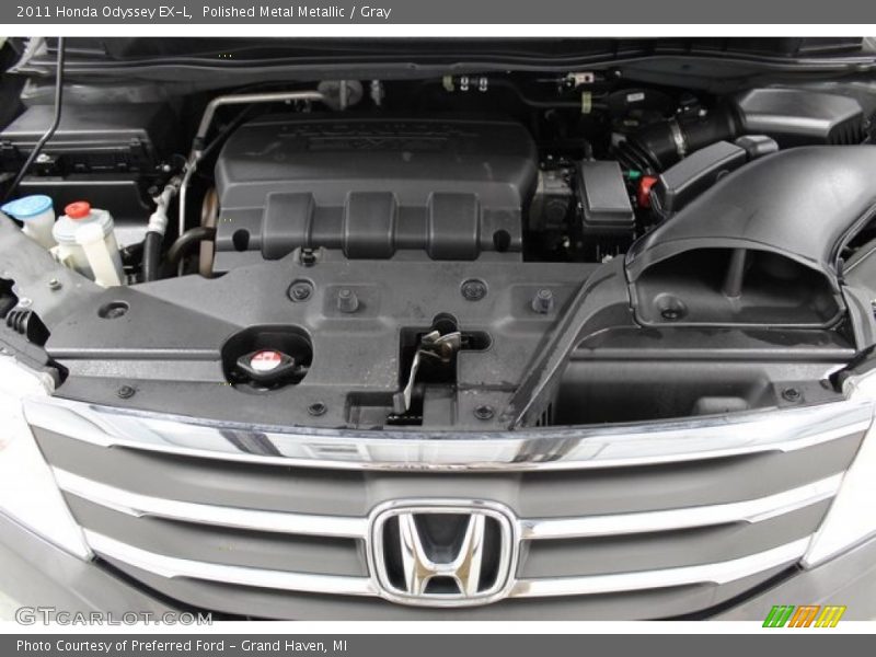 Polished Metal Metallic / Gray 2011 Honda Odyssey EX-L