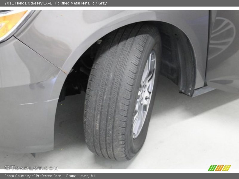 Polished Metal Metallic / Gray 2011 Honda Odyssey EX-L