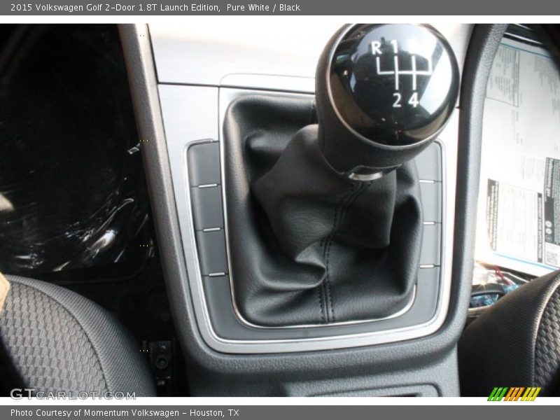 Pure White / Black 2015 Volkswagen Golf 2-Door 1.8T Launch Edition