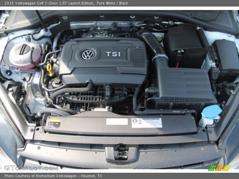 Pure White / Black 2015 Volkswagen Golf 2-Door 1.8T Launch Edition