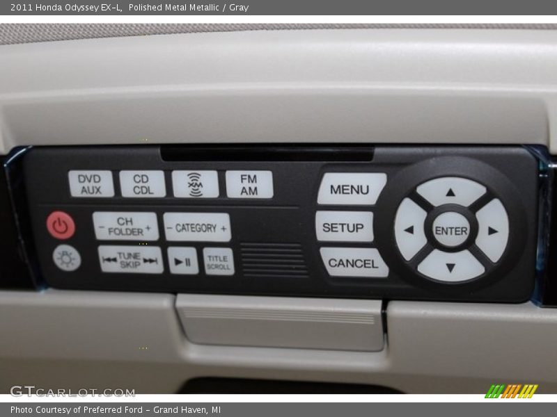 Polished Metal Metallic / Gray 2011 Honda Odyssey EX-L