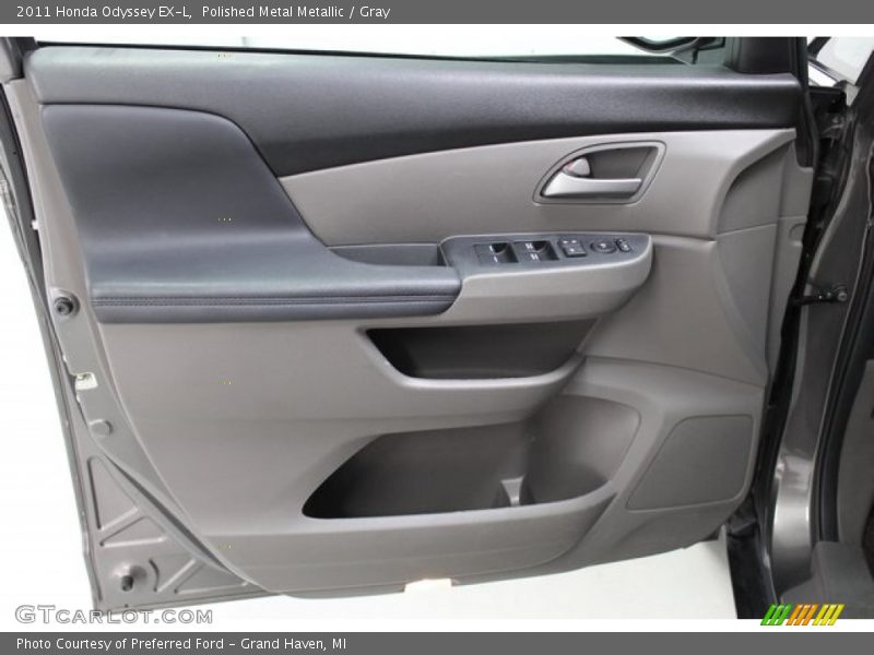 Polished Metal Metallic / Gray 2011 Honda Odyssey EX-L