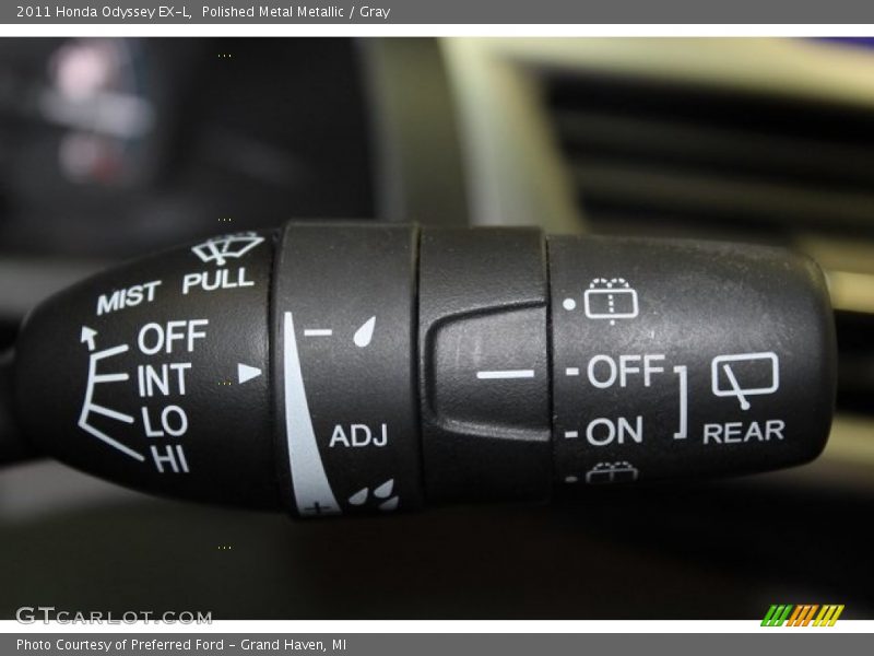 Polished Metal Metallic / Gray 2011 Honda Odyssey EX-L