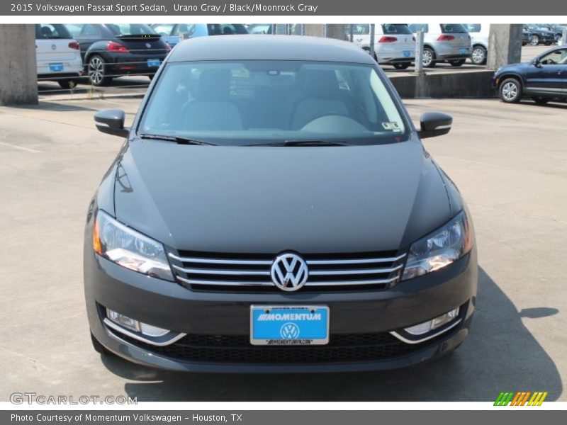Urano Gray / Black/Moonrock Gray 2015 Volkswagen Passat Sport Sedan