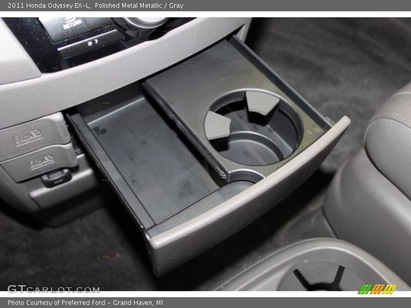 Polished Metal Metallic / Gray 2011 Honda Odyssey EX-L